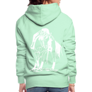 Frauen Premium Hoodie Western Hose - helles Mintgrün