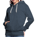Frauen Premium Hoodie Western Hose - Jeansblau