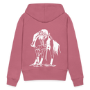 Frauen Premium Hoodie Western Hose - Malve