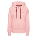 Frauen Premium Hoodie mit deinem Logo - Kristallrosa