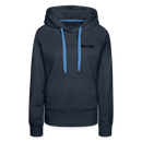 Frauen Premium Hoodie mit deinem Logo - Navy