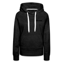 Frauen Premium Hoodie mit deinem Logo - Anthrazit