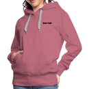 Frauen Premium Hoodie mit deinem Logo - Malve