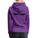 Frauen Premium Hoodie mit deinem Logo - Purple