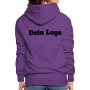 Frauen Premium Hoodie mit deinem Logo - Purple