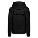 Frauen Premium Hoodie mit deinem Logo - Anthrazit