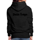Frauen Premium Hoodie mit deinem Logo - Anthrazit