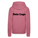 Frauen Premium Hoodie mit deinem Logo - Malve