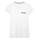 Frauen Premium T-Shirt mit deinem Logo - Weiß
