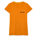 Frauen Premium T-Shirt mit deinem Logo - Orange