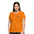 Frauen Premium T-Shirt mit deinem Logo - Orange