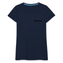 Frauen Premium T-Shirt mit deinem Logo - Navy