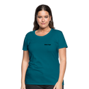 Frauen Premium T-Shirt mit deinem Logo - Divablau