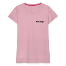 Frauen Premium T-Shirt mit deinem Logo - Hellrosa