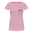 Frauen Premium T-Shirt mit deinem Logo - Hellrosa