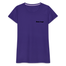Frauen Premium T-Shirt mit deinem Logo - Lila
