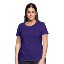 Frauen Premium T-Shirt mit deinem Logo - Lila