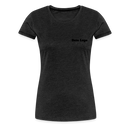 Frauen Premium T-Shirt mit deinem Logo - Anthrazit