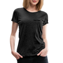 Frauen Premium T-Shirt mit deinem Logo - Anthrazit