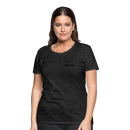 Frauen Premium T-Shirt mit deinem Logo - Anthrazit