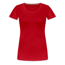 Frauen Premium T-Shirt mit deinem Logo - Rot
