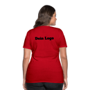Frauen Premium T-Shirt mit deinem Logo - Rot