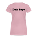 Frauen Premium T-Shirt mit deinem Logo - Hellrosa