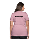 Frauen Premium T-Shirt mit deinem Logo - Hellrosa