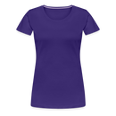 Frauen Premium T-Shirt mit deinem Logo - Lila