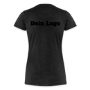 Frauen Premium T-Shirt mit deinem Logo - Anthrazit