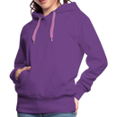 Frauen Premium Hoodie Ich bremse auch für Englischreiter - Purple