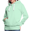 Frauen Premium Hoodie Ich bremse auch für Englischreiter - helles Mintgrün