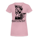 Frauen Premium T-Shirt Quatschkopf - Hellrosa