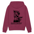 Frauen Premium Hoodie Quatschkopf - Bordeaux