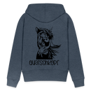 Frauen Premium Hoodie Quatschkopf - Jeansblau