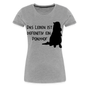 Frauen Premium T-Shirt Ponyhof - Grau meliert