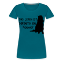 Frauen Premium T-Shirt Ponyhof - Divablau