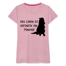 Frauen Premium T-Shirt Ponyhof - Hellrosa