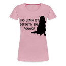 Frauen Premium T-Shirt Ponyhof - Hellrosa