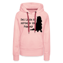 Frauen Premium Hoodie Ponyhof - Kristallrosa
