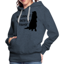 Frauen Premium Hoodie Ponyhof - Jeansblau