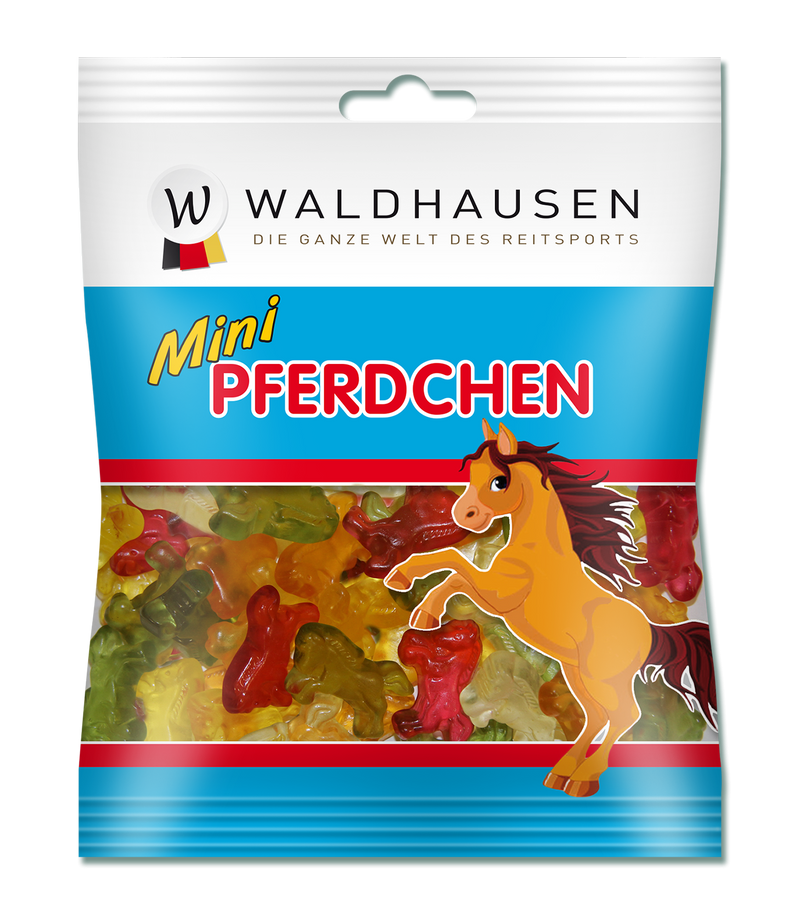 FRUCHTGUMMIS MINI PFERDCHEN