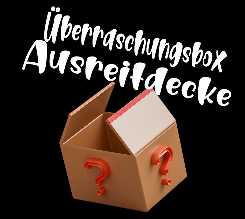 Überraschungsbox Ausreitdecken Englisch & Western