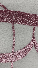 Fleecedecke Modern Rosé