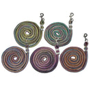 AUSVERKAUF Auslaufartikel Führstrick "Multicolour" Snapkarabiner