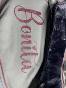 Fleecedecke Modern Rosé